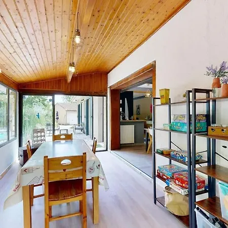Charmante Maison Avec Parc Arbore & Piscine Au Sel * Saint-Laurent-des-Hommes