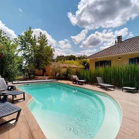 Charmante Maison Avec Parc Arbore & Piscine Au Sel Feriehus Saint-Laurent-des-Hommes