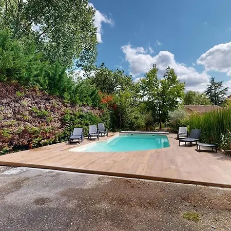 Charmante Maison Avec Parc Arbore & Piscine Au Sel Feriehus