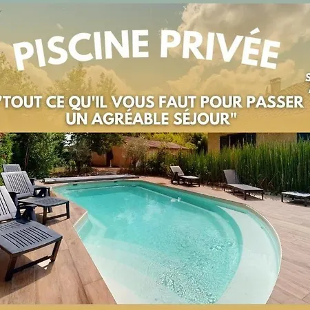 Feriehus Charmante Maison Avec Parc Arbore & Piscine Au Sel
